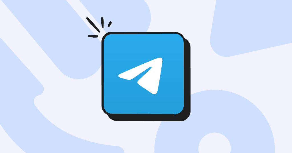 Hidden shared groups on Telegram